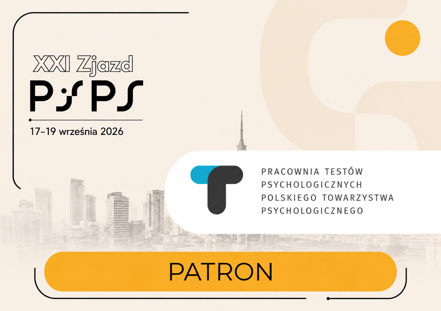 Jesteśmy Patronem XXI Zjazdu Polskiego Stowarzyszenia Psychologii Społecznej