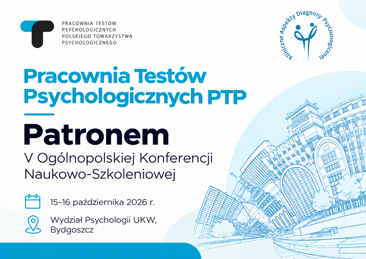 Jesteśmy Patronem V Ogólnopolskiej Konferencji Naukowo-Szkoleniowej 