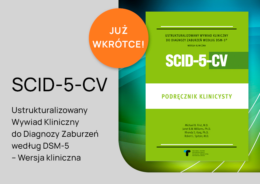 SCID-5-CV już wkrótce w sprzedaży!