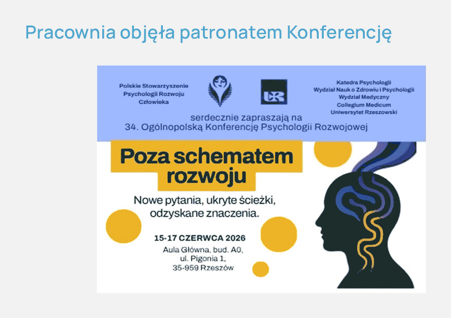 34. Ogólnopolska Konferencja Psychologii Rozwojowej