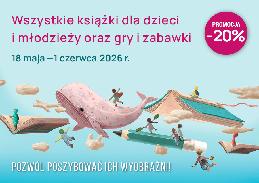 Promocja na książki i inne artykuły dla dzieci i młodzieży