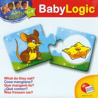 Baby logic. Puzzle dla najmłodszych - Mysz i ser (1-4)