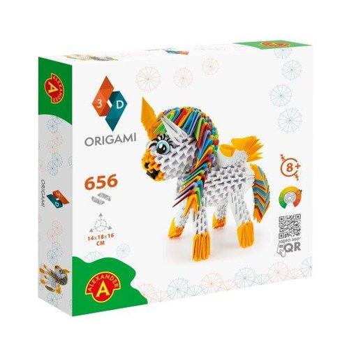 Origami 3D. Jednorożec (8+)