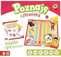 Poznaję człowieka. Książka + gra edukacyjna