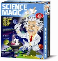 Magia Nauki - zestaw zawiera 20 zabawnych sztuczek naukowych