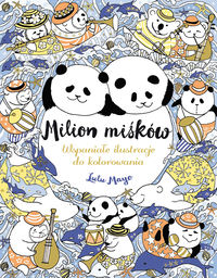 Milion miśków. Wspaniałe ilustracje do kolorowania