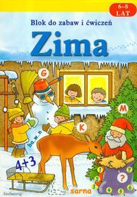 Zima. Blok do zabaw i ćwiczeń