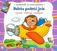 Malowanki ze zwierzątkami - Daleka podróż jeża