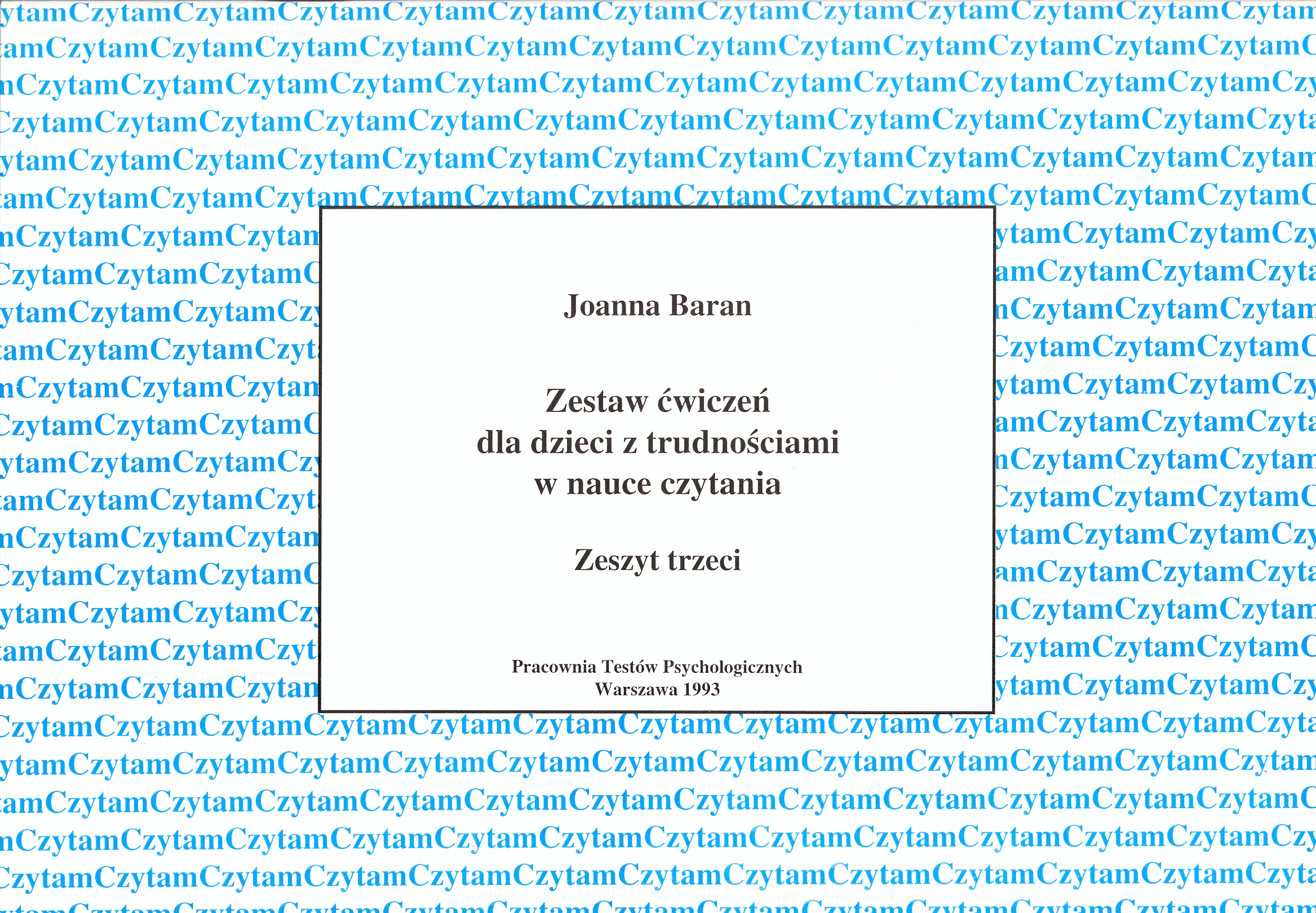 Zestaw ćwiczeń dla dzieci z trudnościami... Zeszyt 3.