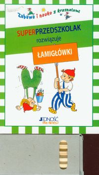Zabawa i nauka z krasnalami. Superprzedszkolak rozwiązuje łamigłówki