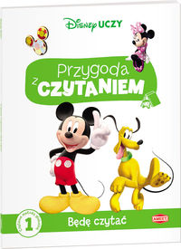 Przygoda z czytaniem 1. Będę czytać (Myszka Miki i Pluto)