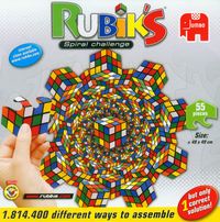 Kostka Rubika. Rubik's Spiral Challenge. Puzzle