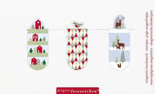 Zakładki magnetyczne Zima 2