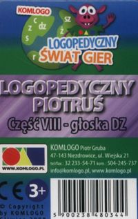 Karty Logopedyczny Piotruś - DZ
