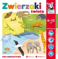 Zwierzaki świata. Gra edukacyjna (6-12 lat)