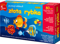 Złota rybka. 5 gier. Zestaw zalecany do ćwiczeń w edukacji wczesnoszkolnej i przedszkolnej