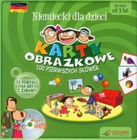 Niemiecki dla dzieci.Karty obrazkowe.100 pierwszych swek