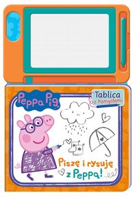 Świnka Peppa. Tablica z pomysłami. Piszę i rysuję z Peppą!