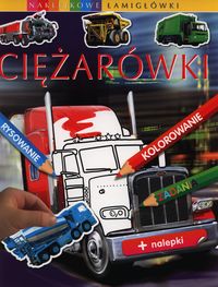 Ciężarówki - Naklejkowe łamigłówki