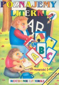 Poznajemy literki. Ruchome literki - nalepki.