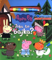 Świnka Peppa. Wodne zgadywanki. Jaka to bajka? + pisak