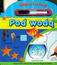 Napisz i zetrzyj. Pod wodą