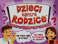 Dzieci kontra rodzice - gra rodzinna (6+). Czego o sobie nie wiecie?