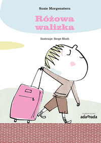 Różowa walizka