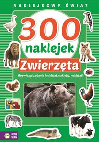 300 naklejek. Zwierzęta