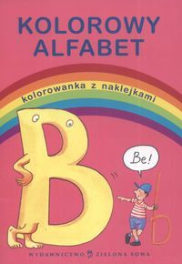 Kolorowy alfabet. B (różowa)