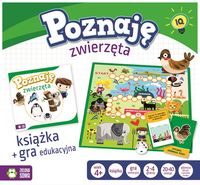 Poznaję zwierzęta. Książka + gra edukacyjna