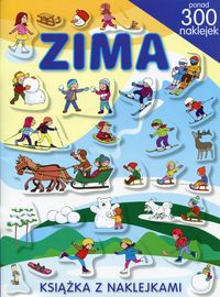 Zima. Książka z naklejkami