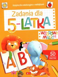 Wzorowy maluch. Zadania dla 5-latka (lew i słoń)