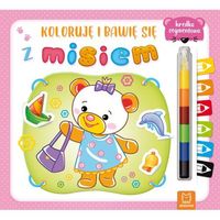 Koloruję i bawię się z misiem + kredka segmentowa (3+)