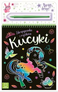 Zdrapywanka z rysikiem. Kucyki