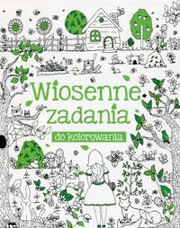 Wiosenne zadania do kolorowania