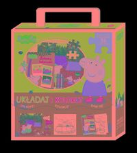 Świnka Peppa. Peppa Pig. Układaj i koloruj. Zabawa kolorami
