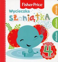 Wycieczka słoniątka. Puzzle 4-elementowe (2+)