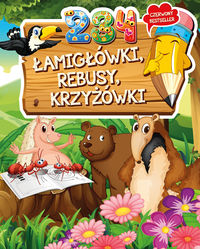 234 łamigłówki, rebusy, krzyżówki. Czerwony bestseller