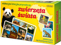 Zwierzęta świata. Edukacyjna loteryjka przyrodnicza