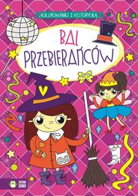 Bal przebierańców - Kolorowanki z historyjką