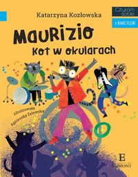 Czytam sobie z bakcylem. Maurizio. Kot w okularach