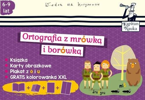Ortografia z mrówką i borówką (6-9 lat). Pakiet