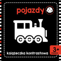 Książeczka kontrastowa. Pojazdy (3m+)