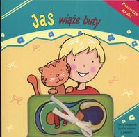 Jaś wiąże buty