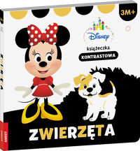 Książeczka kontrastowa (harmonijka). Zwierzęta (3m.+)