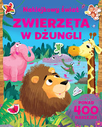 Naklejkowy świat. Zwierzęta w dżungli (3+)