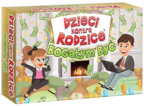 Dzieci kontra rodzice - gra rodzinna (7+). Bogatym być