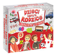 Dzieci kontra rodzice - gra rodzinna (6+). Historia Polski