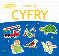 Poznaję cyfry. Ćwiczenia z naklejkami